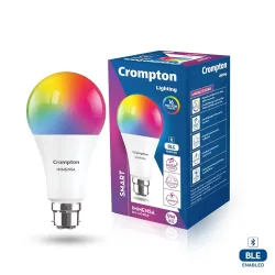 Crompton Immensa 9W Bluetooth Enabled Smart Bulb B22 | 16 million Colours |