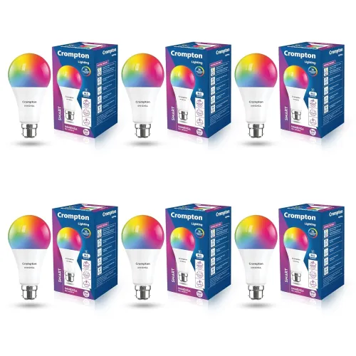 Image of Crompton Immensa 9W Bluetooth Enabled Smart Bulb B22 Bluetooth connectivity only