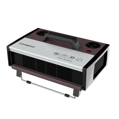 Image of Crompton Insta Airohot 2000W heat convector with adjustable Thermostats Plastic body ISI Approved, Maroon, Standard