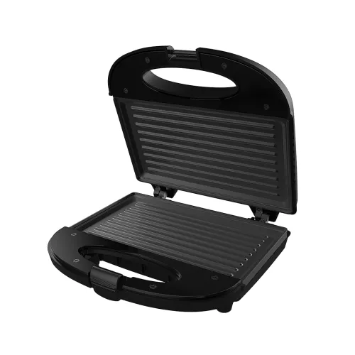 Image of Crompton InstaServe Grill 800 Watts Sandwich Maker with Powerful Heating element (Black)