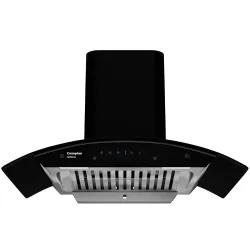 Crompton Intelli Sense 90cm 1439m3/hr Curved Chimney| Baffle Filter Intelligent