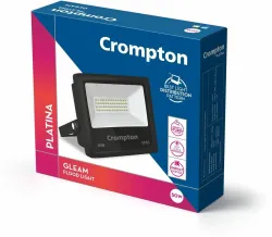 Crompton IP65-50W Flood Light Outdoor Lamp  (White)