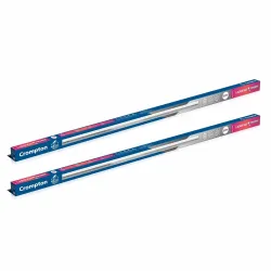 Crompton Laser Ray Xtreme 50W | Energy Efficient LED Tubelight for Home & Office (Pack Of 2)