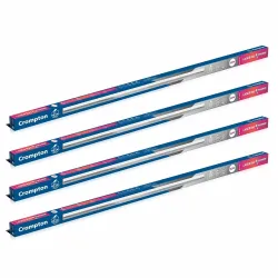 Crompton Laser Ray Xtreme 50W | Energy Efficient LED Tubelight for Home & Office (Pack Of 4)
