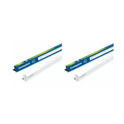 Crompton Laser Ray Neo 24 W LED Batten (Cool Day Light) - Pack of 2