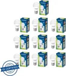 Crompton 9 W Basic Standard B22 LED Bulb (White, Pack of 10)