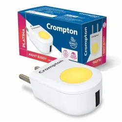 Crompton Night Buddy USB Charger + LED Lamp
