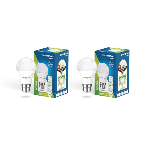 Image of Crompton Param 9W LED Bulb 2Pcs