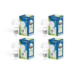 Crompton Param 9W LED Bulb B22 Pack of 4