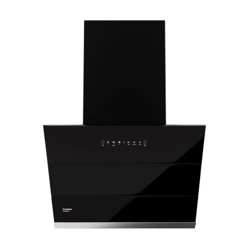 Image of Crompton SensoSmart Inclined 60cm Filter less Auto Clean Wall Mounted Chimney Black 1290 CMH - CHD-SSI60FLE-MBL