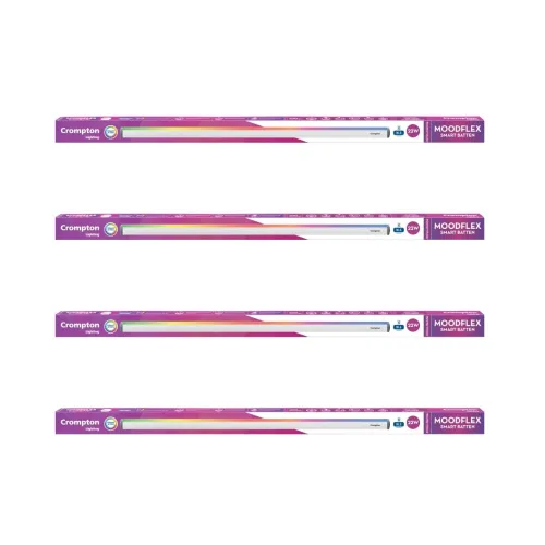 Image of Crompton Smart LED Batten 22W Pack of 4