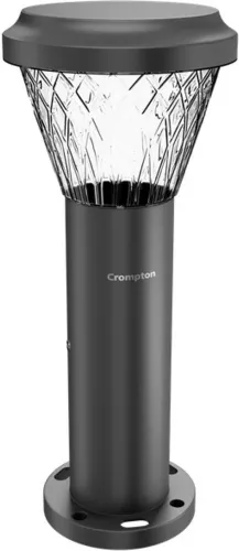 Image of Crompton Solarion Lunar Bollard Gate Lamp 