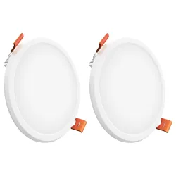 Crompton Star Lord 3IN1 | Recessed Downlighter | 10W | Round | 3IN1 Mood Lighting | Multi-Colour | False Ceiling Mounted