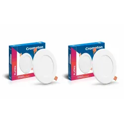 Crompton Star Slim 3W Round DL WW (Pack of 2)