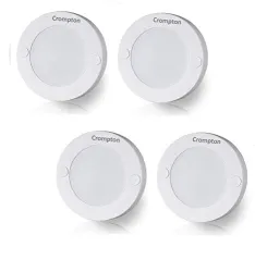 Crompton Star Striko 3 Watts LED Surface Light - Pack of 4