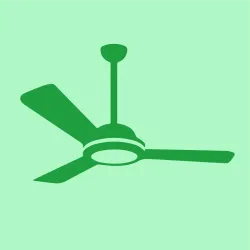 Crompton SUREBREEZE HILLBRIZ DECO with 2 Year Warranty 1200 mm Ceiling Fan (1 Star | Smoked Brown | Pack of 1)