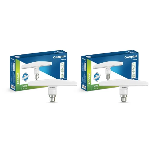 Image of Crompton Twist T Lamp 10w Pack of 2