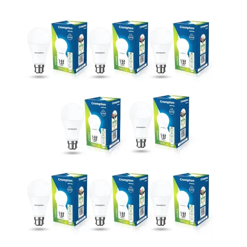 Image of Crompton 14W B22 LED Cool Day Light Bulb (6500K, 8-Pack)