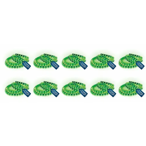 Image of Crompton 25W Green LED Strip Light (5m, 300 LEDs) * pack of 10