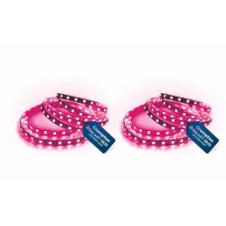 Crompton 25W Pink LED Strip Light Roll, 5m (Pack of 2)