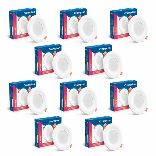 Image of Crompton Star Lord JBNXT Junction Box Downlighter 5W Red Pack of 10