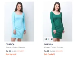 Crosica Women Dress Starting @ ₹99