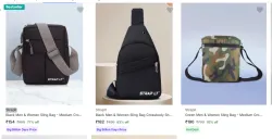 Cross Body Bags From ₹154