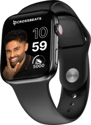 CrossBeats Ignite S5 1.96 with 368*448 Pixels BT Calling 100+ Sports Mode 500