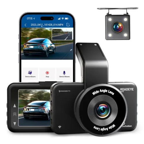 Image of CrossBeats RoadEye 2.0 Dash Camera 