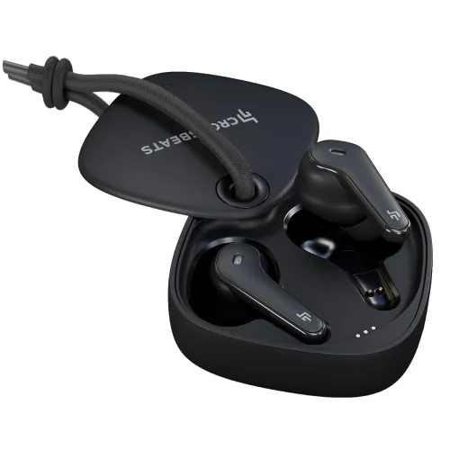 Image of CrossBeats Slide Wireless Bluetooth Earphones for Mobile TWS Earbuds Upto 100 Hours Playtime