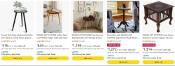 CROWN ART SHOPPEE Side Table upto 70% Discount
