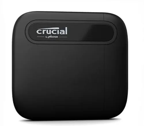 Image of Crucial 2 TB External Solid State Drive (SSD)  (Black)