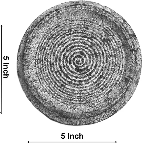 Image of Cruzun 5" Inch Tumeric / Sandalwood Rubbing Stone Grinding 