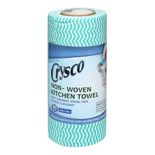 Image of Crysco Reusable Washable Kitchen Towel Roll – 80 Wipes