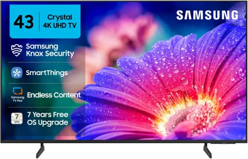 Image of Samsung Crystal 4K Vista 108 cm (43 inch) Ultra HD LED Smart Tizen TV with 4K Upscaling