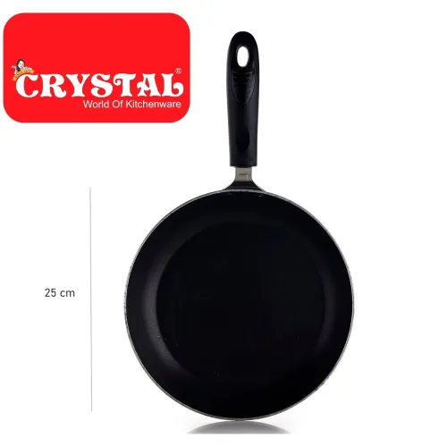 Image of Crystal Aluminium Classic Taper Fry Pan, Multicolor