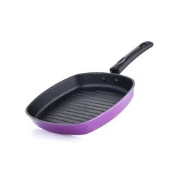 Crystal Aluminium Non Stick Grill Pan 225 mm for Kitchen |