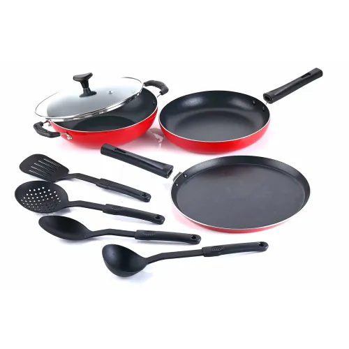 Image of Crystal Classic 8 Pc Nonstick Cookware Set