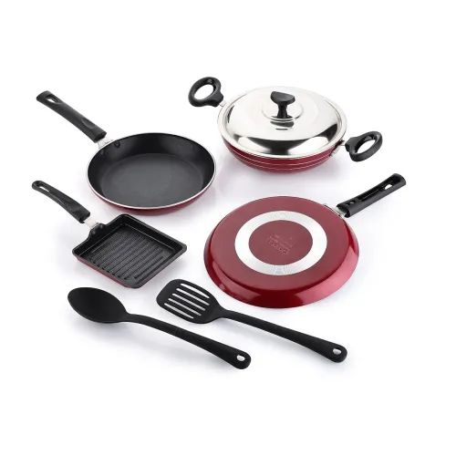 Image of Crystal Classic Series 7-pc Non-Stick Cookware Set