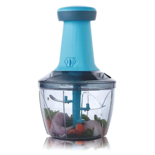 Image of Crystal 800ml Hand Press Fruit and Vegetable Cutter