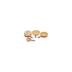 Crystal Induction Base Non-Stick Aluminium Cookware Set 4-Piece
