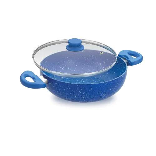 Image of Crystal Marbo Plus Nonstick Kadai (280mm, Induction Base)
