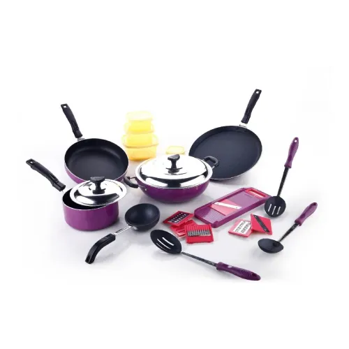 Image of Crystal Non Stick Set 16 Pc Cookware Set