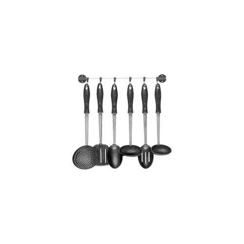 Image of Crystal Nylon Serving Set, 7-Pieces, Multicolour