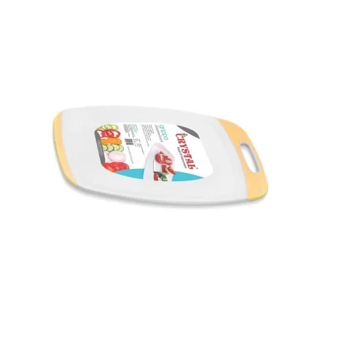 Image of Crystal Plastic Chopping Board, Multicolour