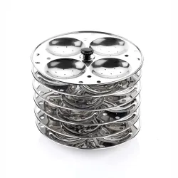 Crystal Stainless Steel Idli Plates (4X6)