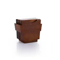 Crystal Teakwood Handcrafted Tea Coaster