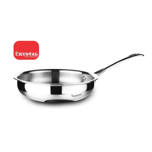 Image of Crystal TriPro -Triply Stainless Steel Fry Pan - 20 cm