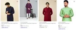 Crytsal Revenue Mens Kurtas upto 86% Discount