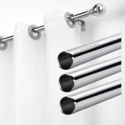 C.S. Enterprises Stainless Steel Curtain Rod